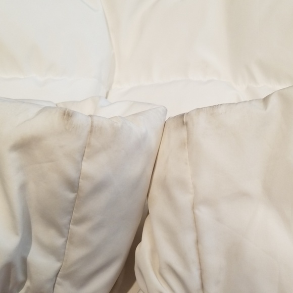 Calvin Klein White Winter Down Coat - Picture 4 of 8